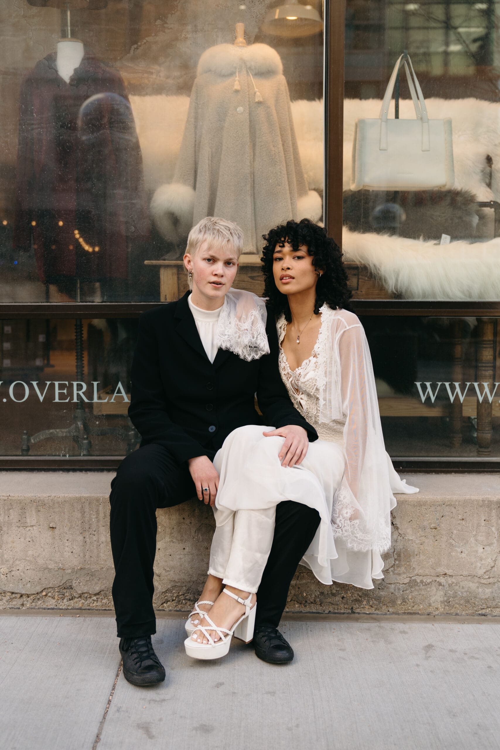 NYC Queer Editorial Fashion Wedding Photos